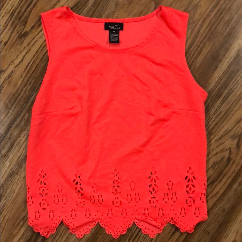 Hot Pink Crop Top
